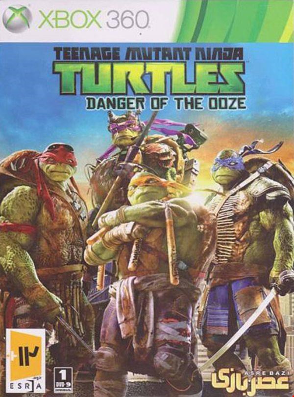 بازی ایکس باکس 360 لاکپشت های نینجا خطر (TMNT Danger Of The Ooze)-xbox 360