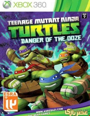 بازی ایکس باکس 360 لاکپشت های نینجا خطر (TMNT Danger Of The Ooze)-xbox 360